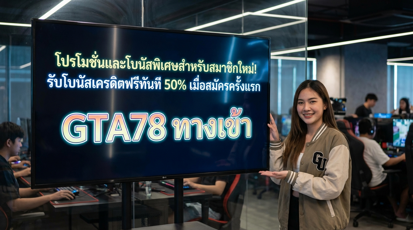 โปรโมชั่นและโบนัสสำหรับสมาชิกใหม่