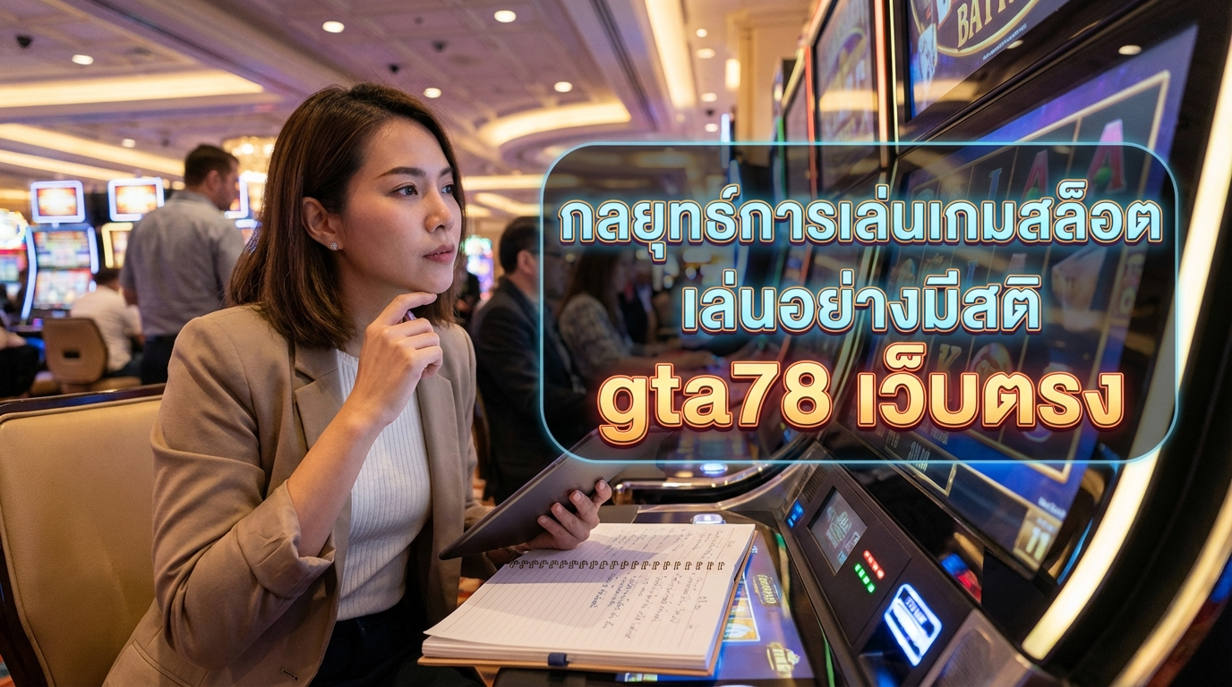 คำแนะนำในการเล่นเกมสล็อตอย่างมืออาชีพ